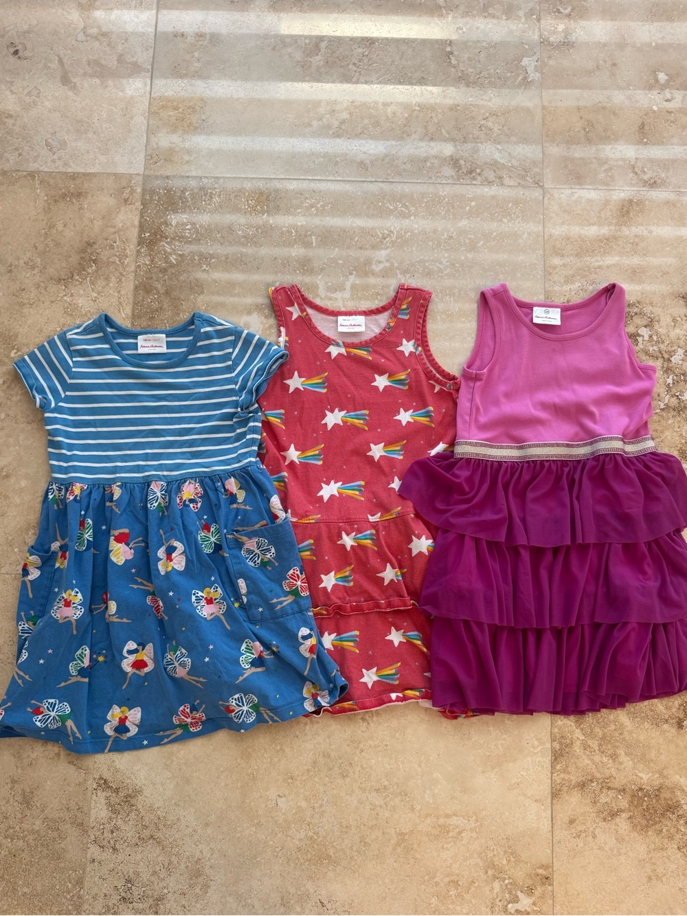 Hanna Andersson Bundle 3 Girls' Dresses size 6-7/120